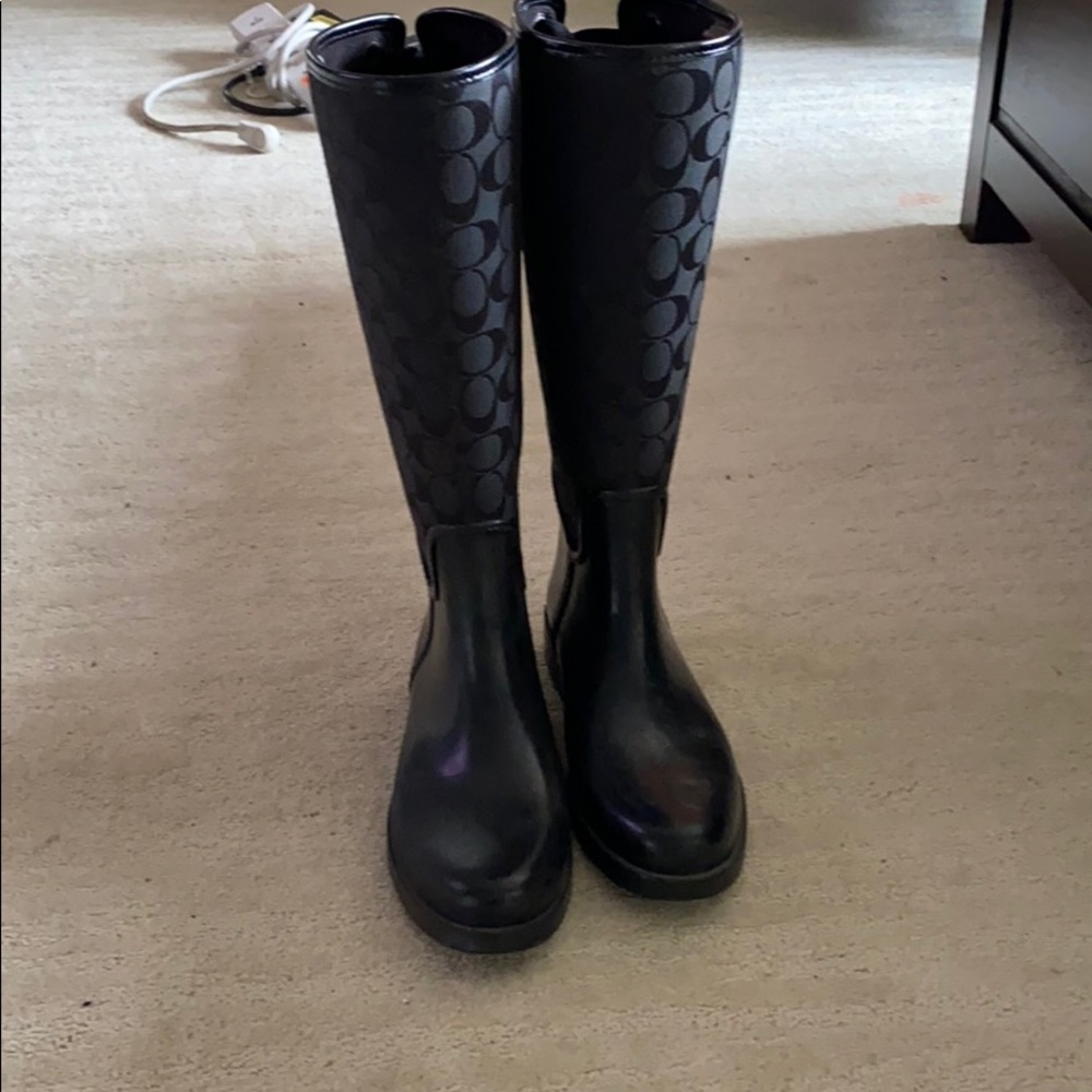 Coach Rainboots